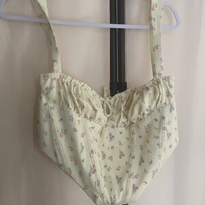 House of CB Gene Lemon Floral Corset